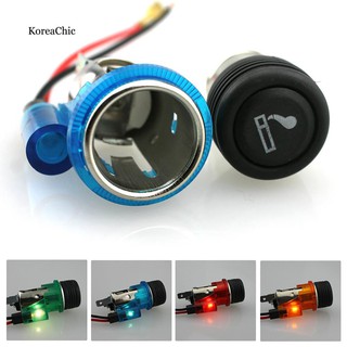 Ổ cắm bật lửa điện krcc _ 12v 120w cho xe hơi xe máy