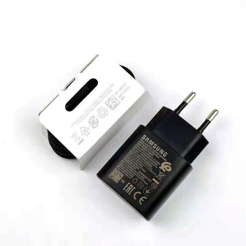 Bộ củ sạc - Dây cáp sạc nhanh 25W 2 đầu type C zin chính hãng Samsung 100% - Type C to Type C