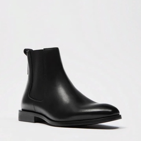 Giày Chelsea boots thời trang nam chất liệu da bò nguyên tấm đế crepe tăng chiều cao 3.5cm | BigBuy360 - bigbuy360.vn