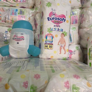 Bỉm Quần Eurosoft Siêu Mỏng M100, L100, XL100, XXL100, XXXL100