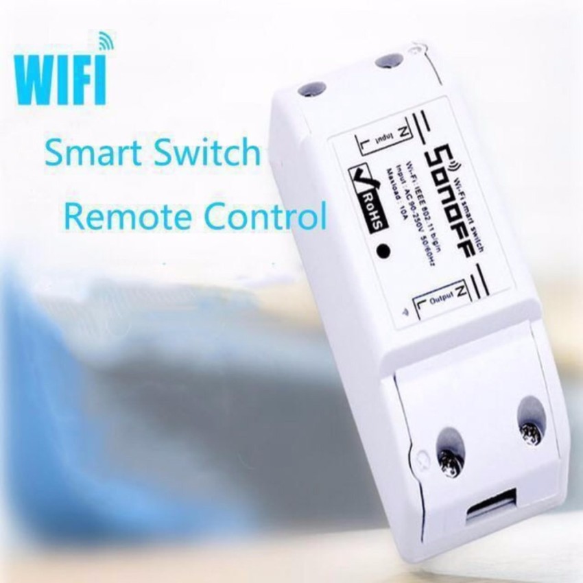 Công tắc điều khiển bật tắt và hẹn giờ thiết bị qua điện thoại 3G Wifi SONOFF