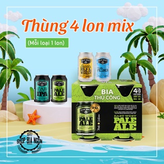 Bia Thủ Công 4 Vị Hộp 4 Lon 330ml (Craft Beer)