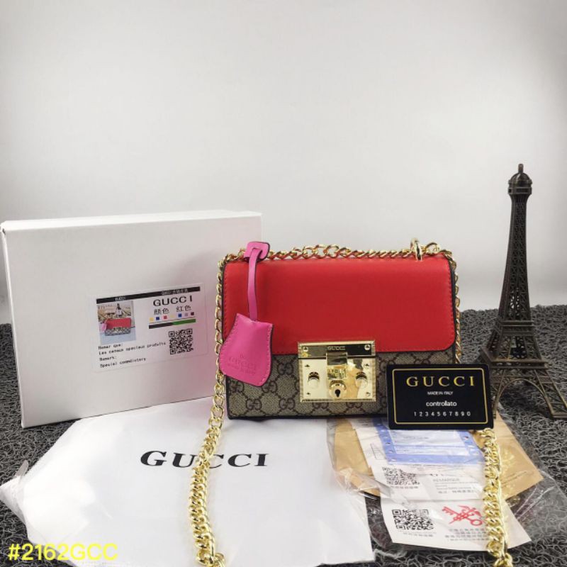 Túi Xách Da Mini Gucci 2162gc / Túi Xách Thời Trang Cho Nữ