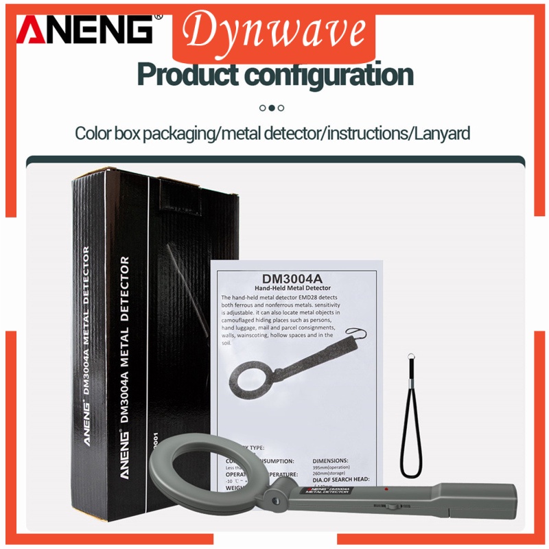 Thiết Bị Dò Kim Loại Pro DM3004A Nhỏ Gọn Tiện Dụng