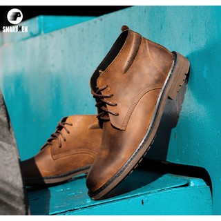 Giày Tăng chiều cao Da bò SMARTMEN STRONGMAN