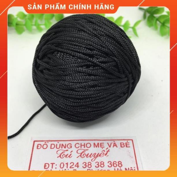 Cuộn dây dù đen làm vòng 100M