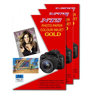 Giấy In Ảnh Gold NST 1, 2 Mặt Nhiều Định Lượng [Chất Lượng] Độ Bền Cao