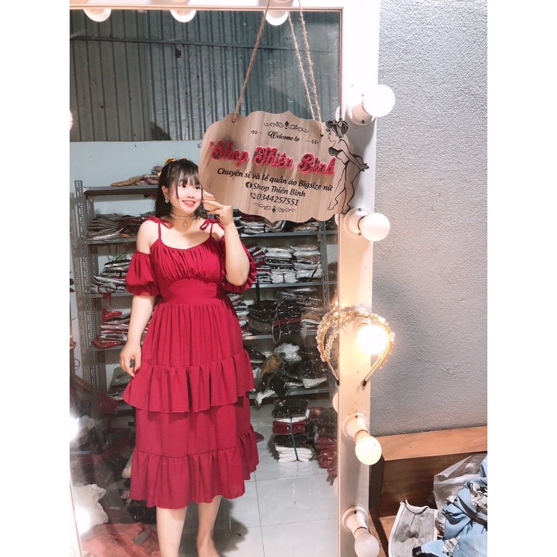 ĐẦM MAXI TRỄ VAI BIGSIZE | BigBuy360 - bigbuy360.vn