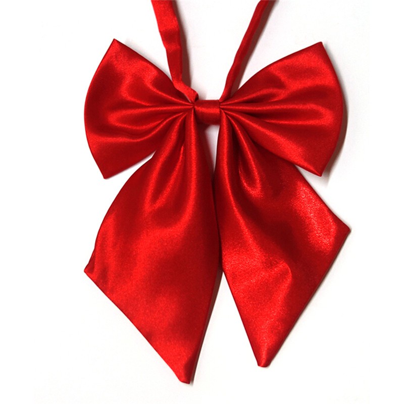 Nơ Cài Cổ Áo Bằng Lụa Thời Trang Dành Cho Nữ