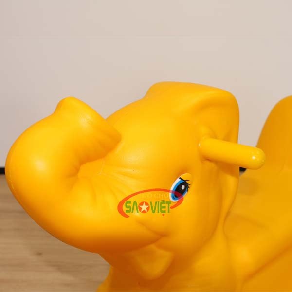 Bập Bênh Mini Cho Bé Con Voi S04NA53