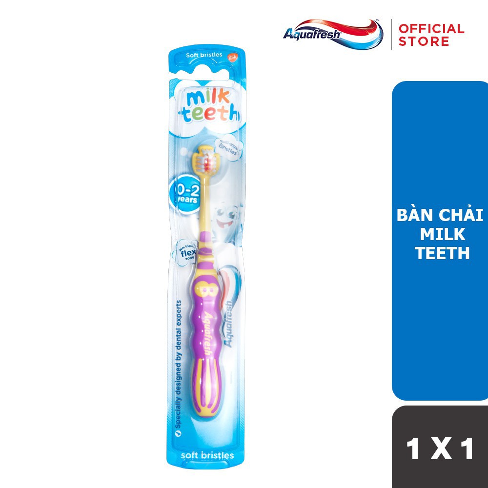 Bàn chải đánh răng Aquafresh Kid Milk Teeth (0-2Tuổi)