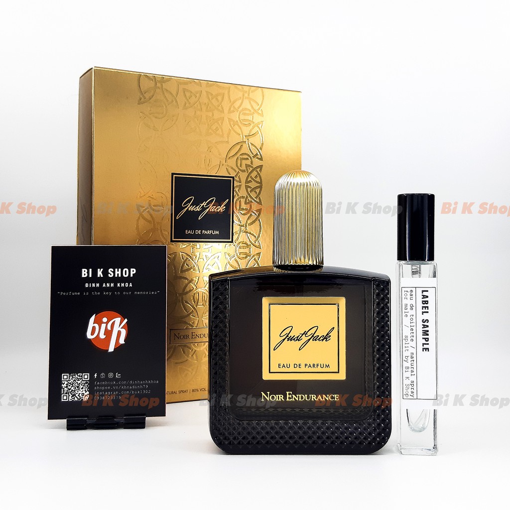 Bi K Shop - Nước hoa Just Jack Noir Endurance [Mẫu thử]