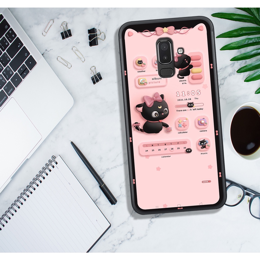 Ốp Lưng SAMSUNG A6 Plus - A8 Plus - J6 Plus - J8 , In Hình Sinh Động, Dễ Thương, Màu Sắc Cá Tính..