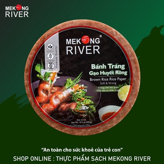 Bánh tráng gạo huyết rồng mekong river đóng gói - 300g - ảnh sản phẩm 5