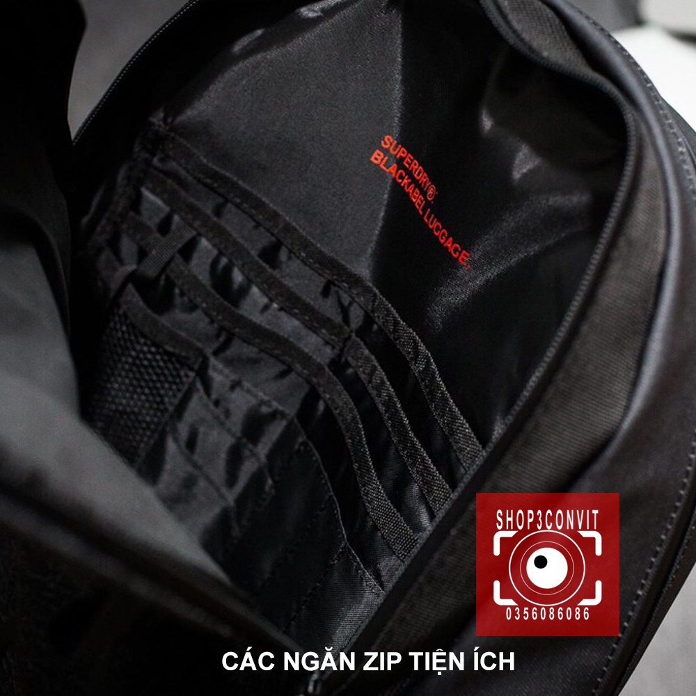 Balo laptop chống nước Superdry Buff Tarp