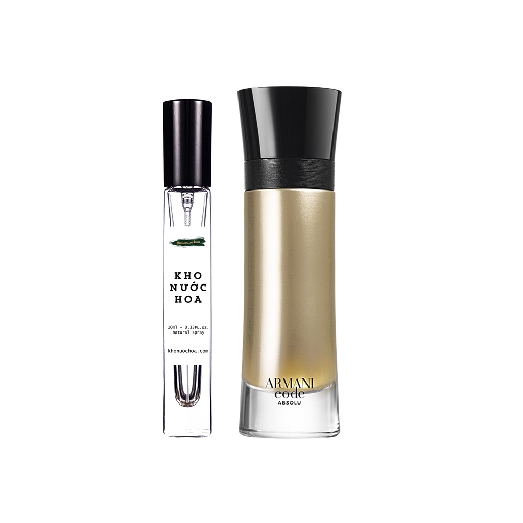 Nước hoa dùng thử Giorgio  Armani Code Absolu