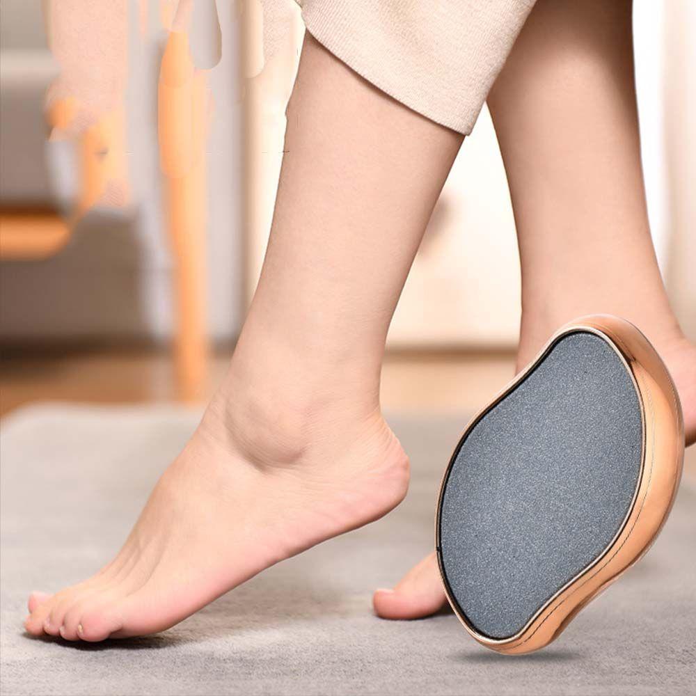 OCEANMAP Dụng Cụ Dũa Tẩy Tế Bào Chết Cho Bàn Chân Bằng Kính Tiện Lợi