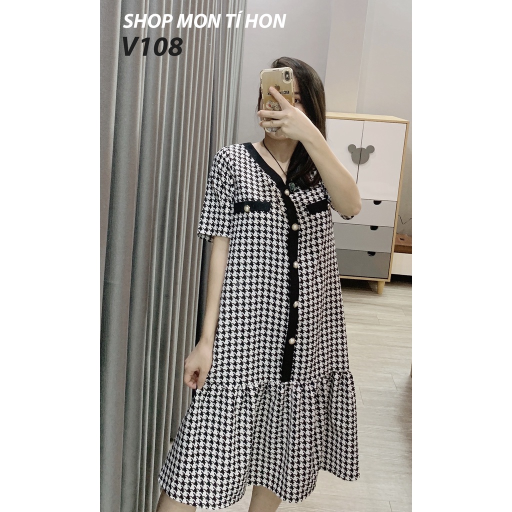 Váy Bầu | Đầm bầu đuôi cá cộc tay - Đủ size 45-85kg