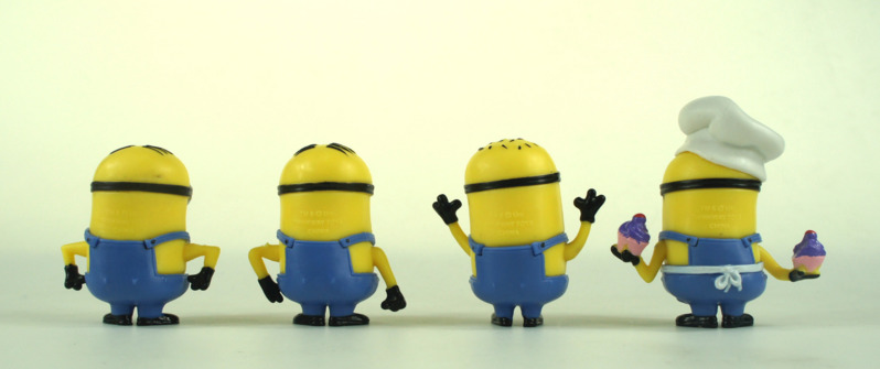 Set 8 Mô Hình Nhân Vật Minion Trong Phim Hoạt Hình Despicable Me