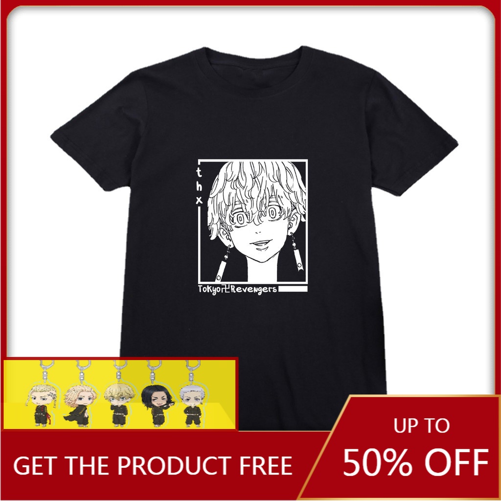 Áo thun tay ngắn hóa trang nhân vật Izana Kurokawa trong anime Tokyo Revengers | BigBuy360 - bigbuy360.vn