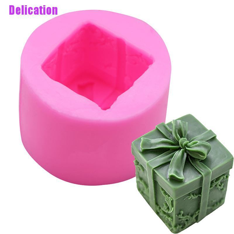 Khuôn silicon tạo hình làm xà phòng 3D DIY độc đáo