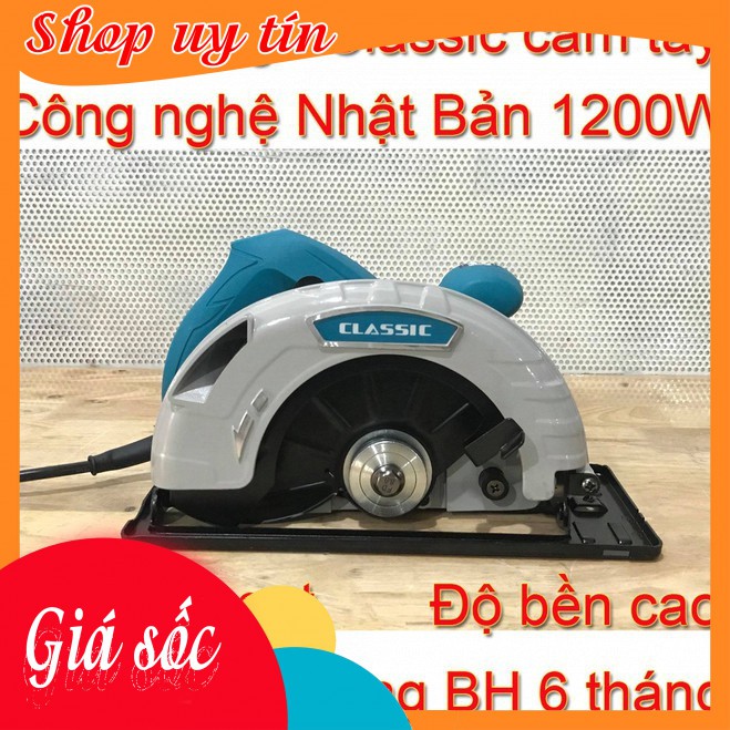 Máy cưa đa năng bàn trượt cưa gỗ Classic-6140 chính hãng, 1200W mạnh mẽ, động cơ dây đồng bền bỉ. BH 6 tháng