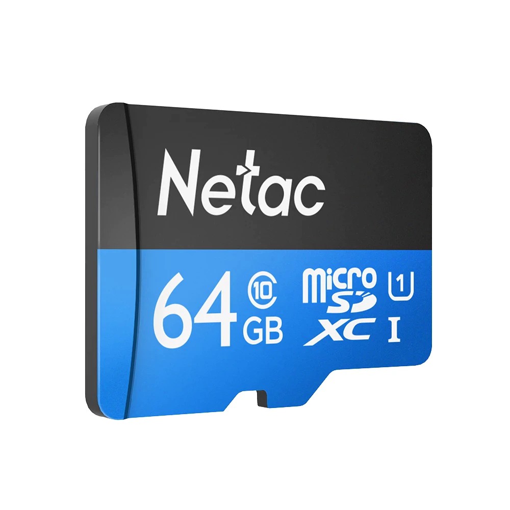 Thẻ nhớ MicroSDXC Netac C10 UHS-I U1 64GB 80MB/s (Đen)