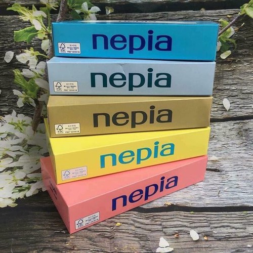 Set 5 hộp giấy ăn 150 tờ Nepia NHẬT BẢN