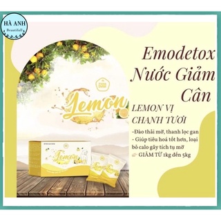 EMOLIM GiẢM CÂN Vị CHANH (CHÍNH Hãng)+Kèm Chai 100ml