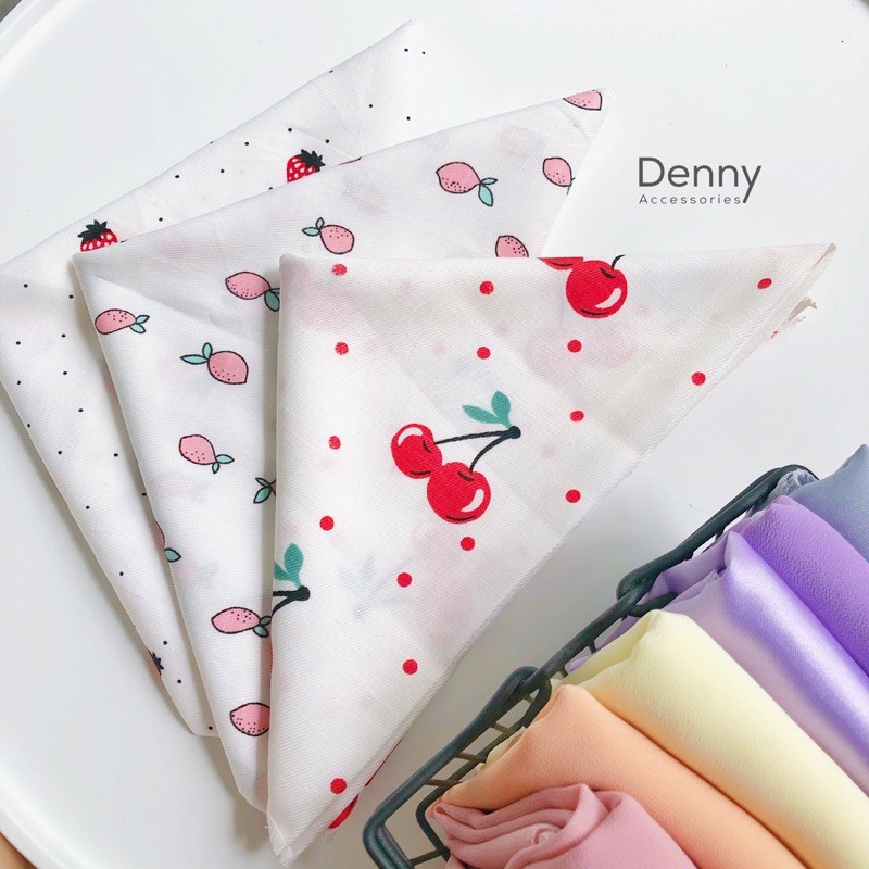Khăn Bandana nhiều màu size 40x40cm (giao ngẫu nhiên)