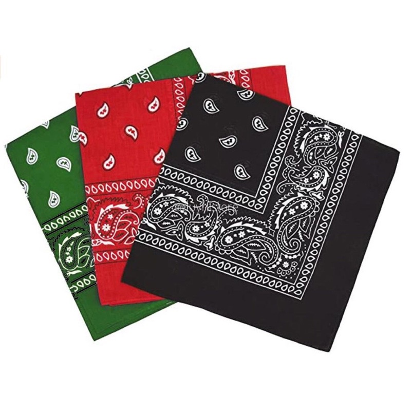 Khăn bandana turban vuông nhiều màu | DUYHI