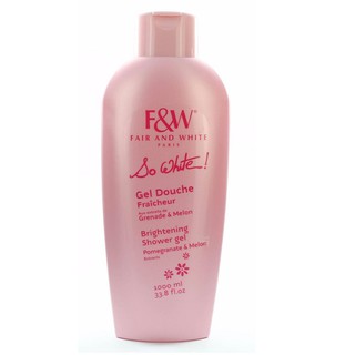 Sữa tắm trắng da F&W so white dành cho da mụn 1000ml