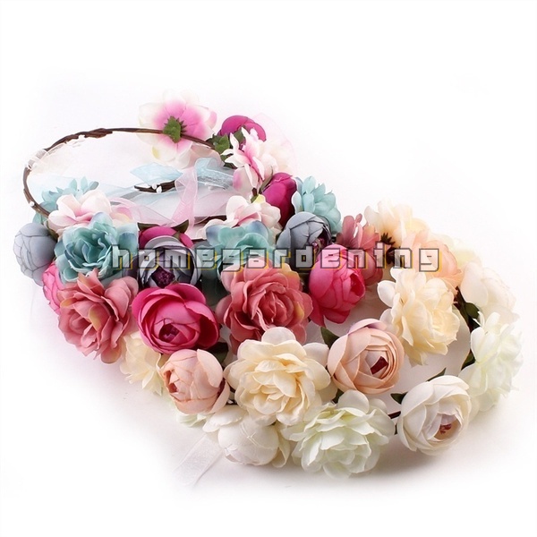 Vòng Hoa Đội Đầu Cho Cô Dâu