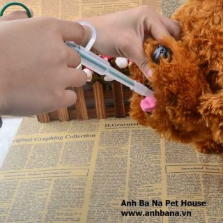 Cây gắp thuốc cho chó mèo