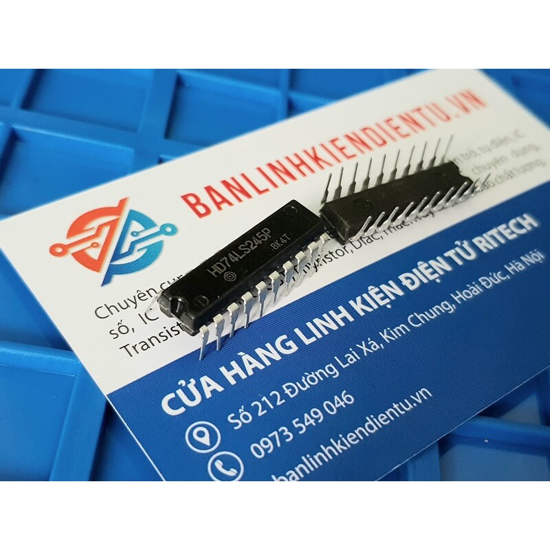 [ Combo 5 chiếc ] HD74LS245P, 74LS245 IC số DIP-20