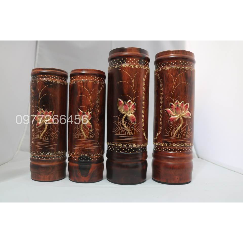 Ống Đựng Nhang Gỗ 23cm - 27cm - 32cm