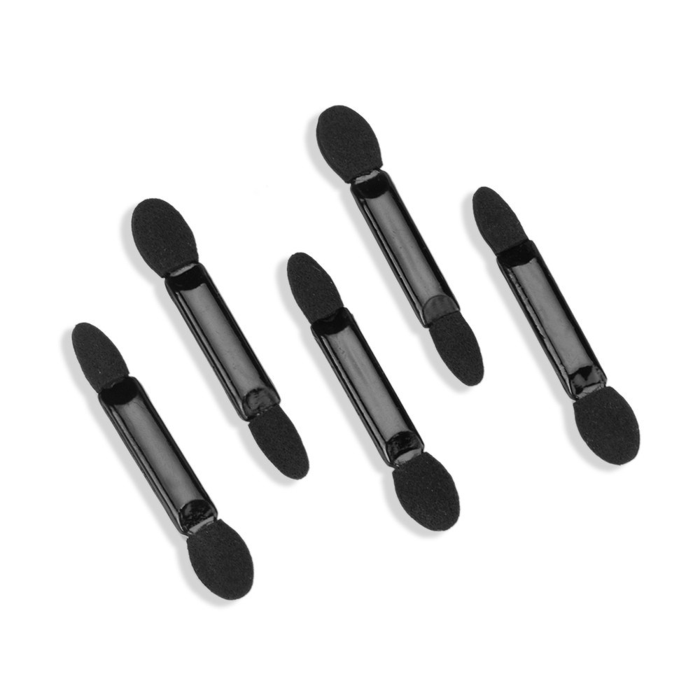 10pcs One Time Double-Head Sponge Eye Shadow Eyeliner Brush Applicator Beauty Makeup Toolsol