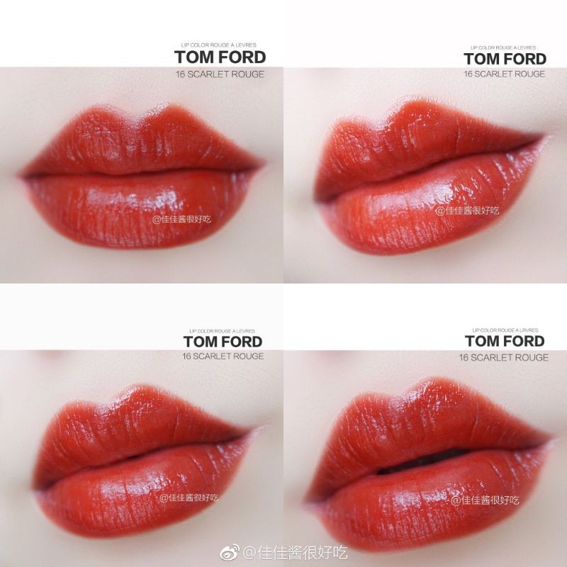 SON THỎI LÌ↔️ High End Tom Ford Satin Matte No.16 Scarlet Rouge✌ #ĐỎ_TRUYỀN_THỐNG