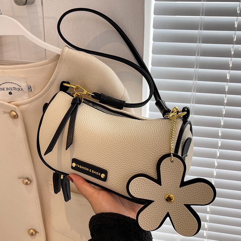 IELGY Túi Đeo Chéo Hình Trụ Thời Trang Sang Trọng Cho Nữ