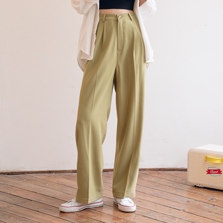 BLEUBIRD Quần ống suông các màu dáng dài WIDE LEG PANTS