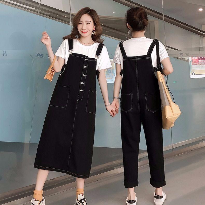 Đầm Yếm Denim Dáng Rộng Thời Trang Mùa Hè Mới Cho Bạn Gái | BigBuy360 - bigbuy360.vn