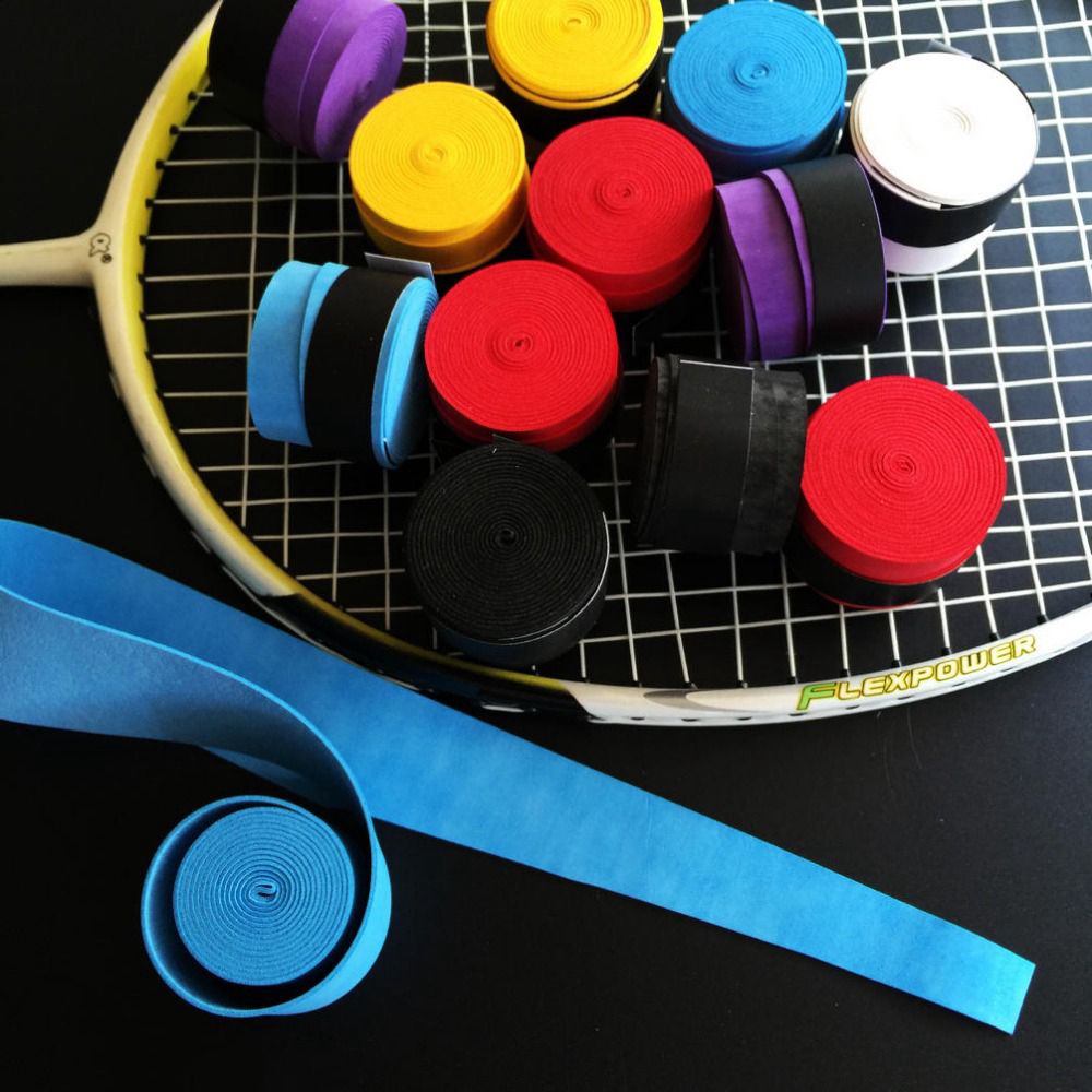 Bộ 5 băng quấn cán vợt cầu lông/tennis với nhiều màu tiện dụng