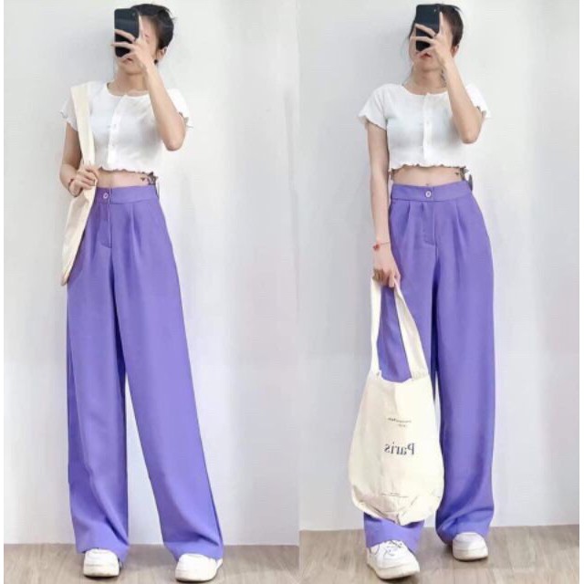 Quần cạp cao đủ màu dài 100cm | BigBuy360 - bigbuy360.vn