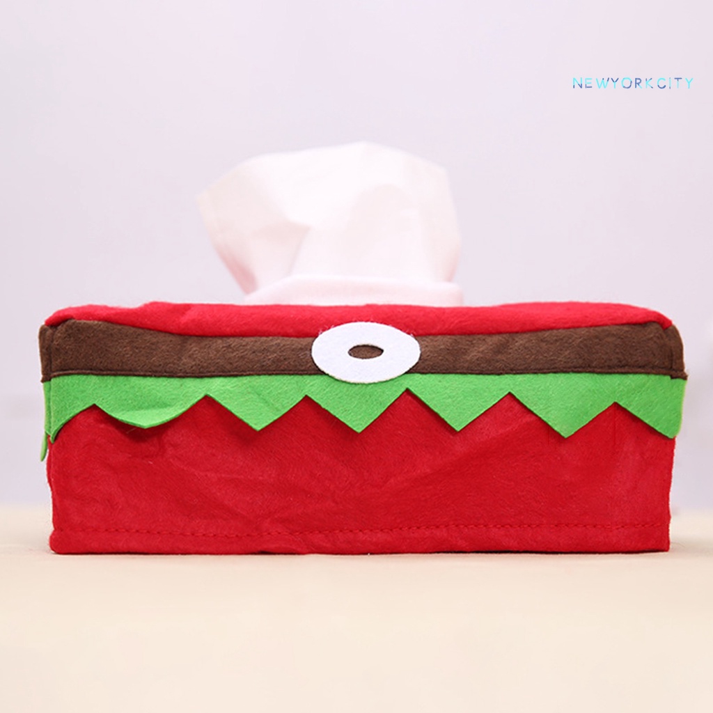 Vỏ Hộp Đựng Khăn Giấy Có Thể Gập Lại Trang Trí Giáng Sinh