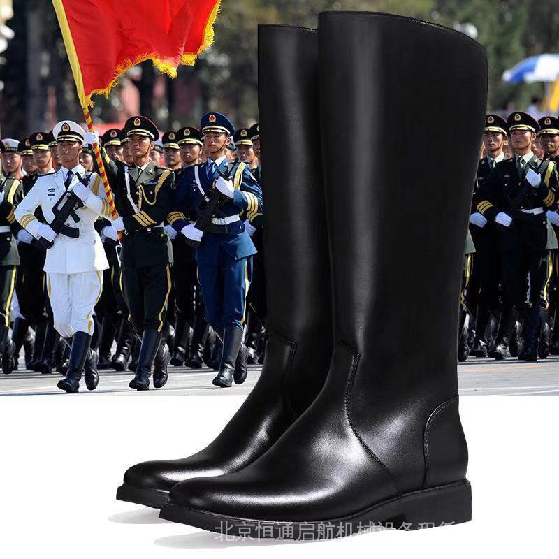 Giày Bốt Da Cổ Cao Phong Cách Quân Đội Thời Trang Cá Tính Cho Nam