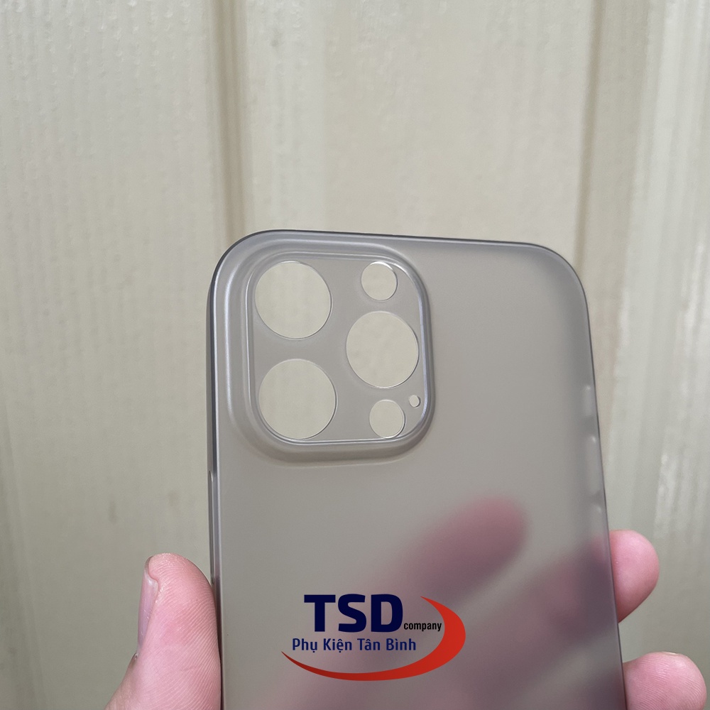 Ốp Lưng iPhone Trong Nhám UniBody Siêu Mỏng