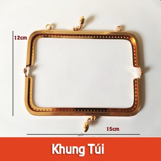 Khung Chữ Nhật 15cm - Phụ kiện đan móc - phụ kiện thủ công handmde - Phụ kiện may mặc
