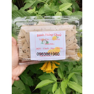 [Hàng loại 1] Bánh phồng chuối Cà Mau- Có chứng nhận ATVSTP
