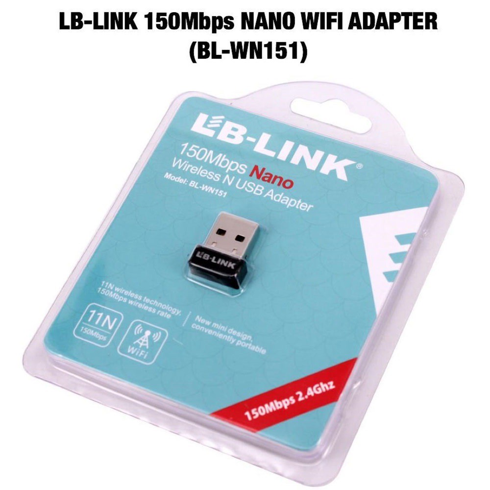 USB Wifi Nano LB LINK tốc độ 150Mbps - Usb thu sóng Wifi cho Laptop, PC | WebRaoVat - webraovat.net.vn