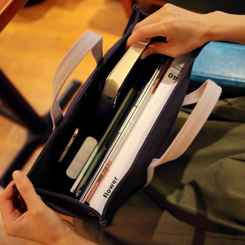 Túi đựng s ách Canvas, xách công trường những người rảnh rỗi